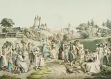 Costumes Suisses by Franz Niklaus König, lithograph, offered Jun 2019