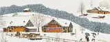 Schneiele", 1975 by Albert Manser, oil on panel, sold Jun 2019