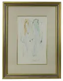 Return by Salvador Dalí, drypoint etching, sold Feb 2026