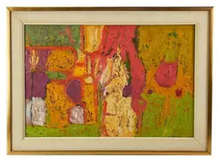 Breast Summer by George Morrison, 1963, oil on canvas, sold Feb 2026