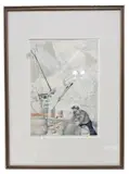 Old Provincetown by Coulton Waugh, watercolor, sold Feb 2026