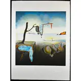 1904-1989) Lithograph Melting Time by Embossed Signature, Lithograph titled Melting Time Embossed Signature lower righ, sold Mar 2024