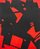 Untitled" (Abstract Composition) by Domenick Capobianco, Oil on Canvas, sold Nov 2024