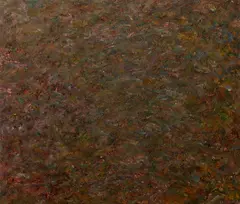 Abstract Composition by Andy Miller, Oil on Canvas, sold Nov 2024