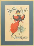 Palais de Glace Champ Elysees by Jules Chéret, 1894, Lithograph in Colors, sold Nov 2024