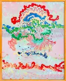 Opening to Flower Fantasy by Eva Bouzard-Hui, Oil on Canvas, sold Nov 2024