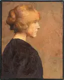 Portrait of a Woman by Argyle Tabb, 1913, Oil on Canvas, sold Nov 2024