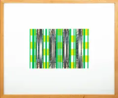Untitled by Will Mentor, 1988, Oil and Acrylic on Paper, sold Nov 2024