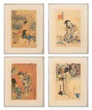 Untitled by Utagawa Kunisada, 1800s, Woodblock Prints in Colors, sold Nov 2024