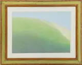 Hillside Landscape Scene by L.C. Landa, 1983, Pastel on Paper, sold Nov 2024