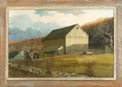 Untitled by Eric Sloane, oil on canvas board, sold Sep 2026
