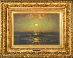 Untitled by George Bunn, oil on canvas, sold Sep 2026