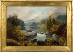 Untitled by Frederick Richard Lee, oil on canvas, sold Sep 2026