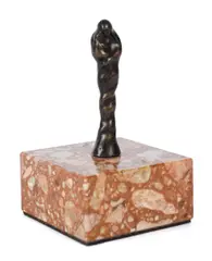 Untitled by Malvina Hoffman, bronze mother and child group, sold Sep 2026