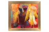 Untitled by Louise McClary, oil on paper, offered Jun 2023