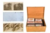 c.1900ARCHIVE OF GLASS PLATE STEREO-VIEWS, c.1900 by Vietnam Interest, photograph, offered May 2023