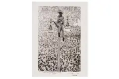 Untitled by Alberto Korda, Silver gelatin print, printed later, image size, offered May 2023