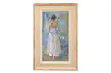 Untitled by Jacqueline Williams, oil on board, offered May 2023