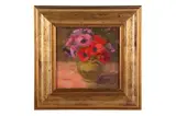 Untitled by Sheena M Begg, oil on board, offered May 2023