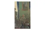 Untitled by Tom Coates, oil on canvas board, offered May 2023