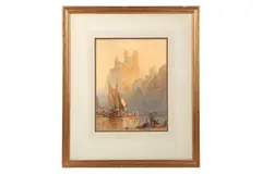 Untitled by William Purser, watercolour, offered May 2023