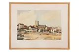 Untitled by Edward Wesson, watercolour, offered May 2023