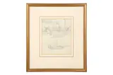 Untitled by John Samuel Hayward, pencil on paper, offered May 2023