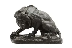 Untitled by Antoine-Louis Barye, bronze, offered May 2023