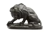 Untitled by Antoine-Louis Barye, bronze, offered May 2023
