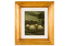 Untitled by Branko Lovak, oil, offered Apr 2023