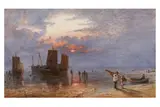 R.w.s. (british 1829-1904) by Samuel Evans, watercolour, offered Apr 2023