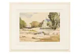 Untitled by Lamorna Birch, watercolour and pencil on paper, offered Apr 2023