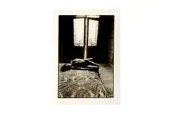 LA CHAMBRE DE JEAN, ROME, 1985, vintage silver gelatin print by Michel Pinel, print, offered Apr 2023