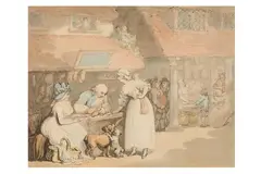 Untitled by Thomas Rowlandson, pencil and ink, offered Apr 2023