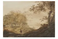 Untitled by William Payne, watercolour, offered Apr 2023