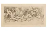 Untitled by Salvator Rosa, etching, offered Apr 2023