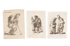 Untitled by Jan van Vliet, etching and engraving, offered Apr 2023