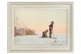 Untitled by Dimitri Swirshnikov, oil on canvas, offered Mar 2023