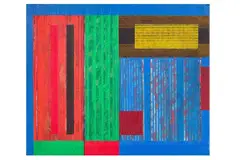 Untitled by Theodore Mendez, acrylic on canvas, offered Mar 2023
