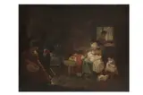 Untitled by Francis Wheatley, oil on canvas, offered Mar 2023