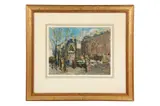 Untitled by Claude Marin, oil on paper, offered Mar 2023