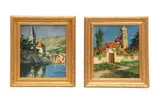 Untitled by Vilmos Gaar, oil on board, offered Mar 2023