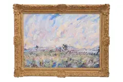 Untitled by Paul Krôn, oil on canvas, offered Mar 2023