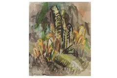 Untitled by Katharine 'Kitty' Church, pencil and gouache44, offered Mar 2023