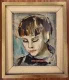 Untitled by Katharine 'Kitty' Church, gouache and watercolour, offered Mar 2023