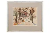 Untitled by Katharine 'Kitty' Church, watercolour on paper, offered Mar 2023