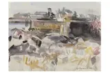 Untitled by Katharine 'Kitty' Church, watercolour, offered Mar 2023