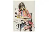 Untitled by Katharine 'Kitty' Church, watercolour and pastel39, offered Mar 2023