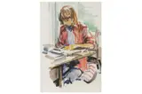 Untitled by Katharine 'Kitty' Church, watercolour and pastel39, offered Mar 2023