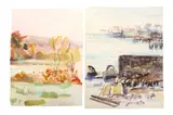 Untitled by Katharine 'Kitty' Church, watercolor, offered Mar 2023